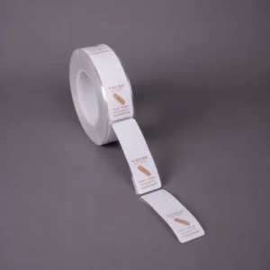 Vinyl Food Jar Labels, Waterproof Oilproof Strong Adhesive Roll