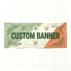 Wall Mount Vinyl Banner for Recording Studio Notice Sign