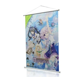 Wall Scroll Poster Custom Pattern Anime Japanese Hanging Fabric Banner Picture Poster for Bedroom