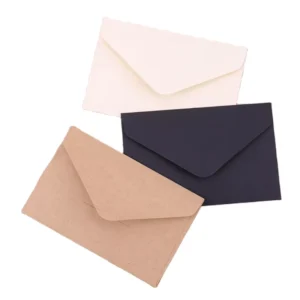 Wallet Kraft Paper Wedding Gift Envelope 150*110mm School and Office Supplier Stationery