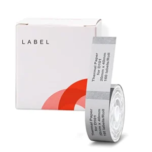 Warehouse and Logistics Blank Direct Thermal Barcode Labels 50*30mm UPC