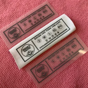 Washable Brand Logo Heat Seal Label Transfer Heat Transfer Label for Textile