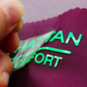 Washable Thermal Transfer Stickers with Anti-Color Migration for Sports Garments and Apparel
