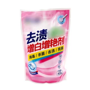 Washing Powder Packing Bag with Custom Logo, Leakproof Plastic Pouch for Laundry Powder
