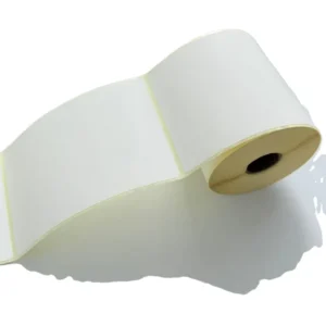 Waterproof Adhesive Thermal Blank Label Rolls for Supermarket and Logistics, Oilproof