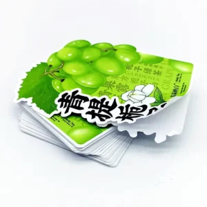 Waterproof Anti-UV Custom Die-Cut Vinyl Stickers, Self-Adhesive PVC Printed Logo Labels