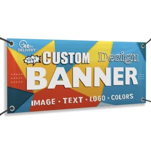 Waterproof Anti-UV Custom Size Printing Logo Outdoor Folded Durable PVC Material Fence Advertising Vinyl Banner