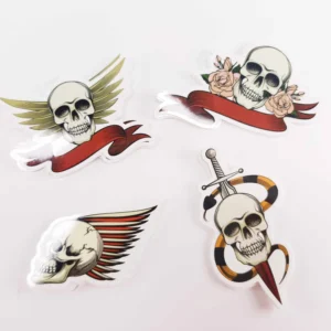 Waterproof Cartoon Die-Cut 6-Color Printed Vinyl Adhesive Stickers