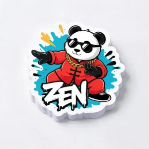 Waterproof Cartoon Die-Cut Stickers for Notebooks and Packaging