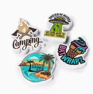 Waterproof Cartoon PVC Vinyl Laptop Decoration Stickers Custom Die-Cut Logo Printing