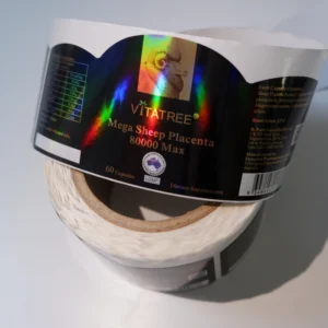 Waterproof Custom Logo Packaging Labels Adhesive Roll Stickers