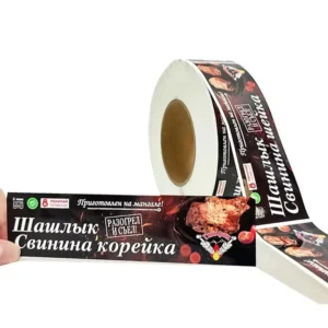Waterproof Custom Printed Adhesive Labels for Food and Handmade Candle Packaging