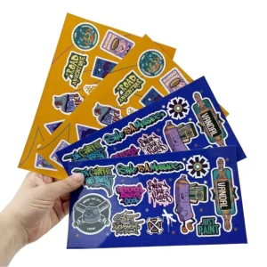 Waterproof Custom Printed Stickers Self-Adhesive Logo Labels