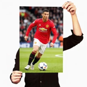 Waterproof Eco-Friendly Football Wallpaper Poster with Digital Printing