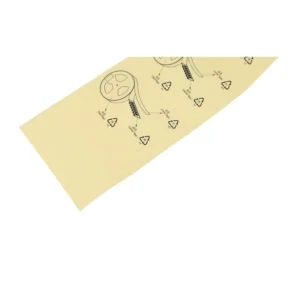 Waterproof Eco-Friendly PET Film Adhesive Tag with Printed Recycling Symbol, Self-Adhesive Sticker