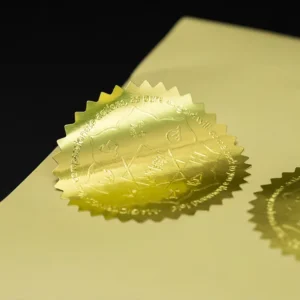 Waterproof Embossed Sticker 2mm Thick with Custom Raised UV Print and Shape 100pcs
