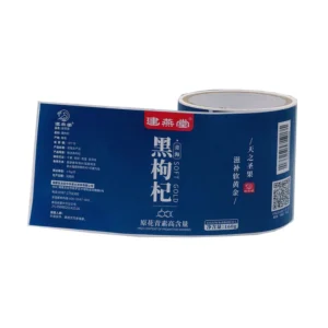 Waterproof Glossy Matte Roll Bottle Labels