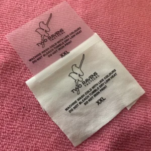 Waterproof Gold Color Thermal Transfer Label Iron-On Transfer Label for Collar