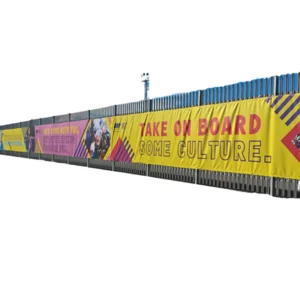 Waterproof Hanging Digital-Printed Vinyl Fence Banner Streamer for Roadside Advertising and Trade Shows