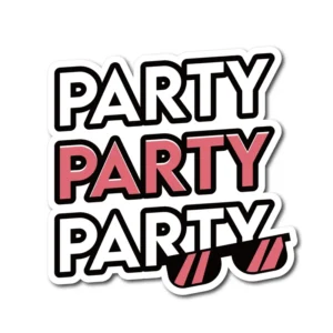Waterproof Laser-Printed Vinyl Die-Cut Custom Logo Stickers