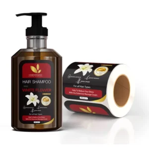 Waterproof Oil-Proof Vinyl Adhesive Shampoo Bottle Labels
