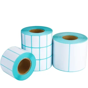 Waterproof Oil and Alcohol Resistant Thermal Adhesive Paper Labels 58×40 58×30 60×40 100×100 100×150 40×30