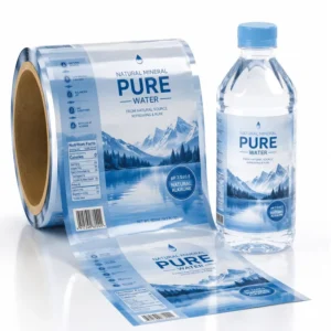 Waterproof PVC Heat-Shrink Label for Plastic Yogurt and Beverage Bottles