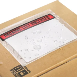 Waterproof Packing List Envelope Pouches Top Loading Shipping Envelopes