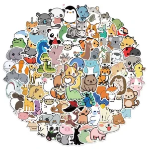 Waterproof Plastic Decorative Stickers for Home & DIY Crafts