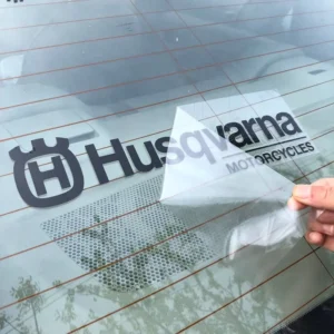 Waterproof Rear Window Vinyl Sticker Car Transfer Banner Decal Bumper Sticker Custom Transfer Decal