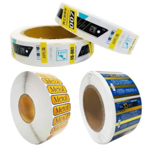 Waterproof Self-Adhesive Printed Paper Roll Labels for Cosmetic Bottles and Packaging