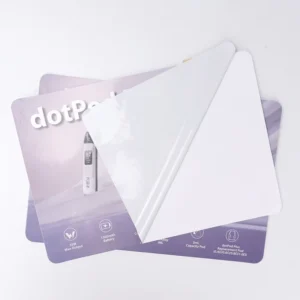 Waterproof Static Cling Sticker Decals Window Car Glass Double Side Reversed Vinyl Custom Logo Window Stickers for Business