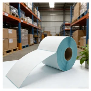 Waterproof Thermal Shipping Label Paper Roll, 100 x 150 mm