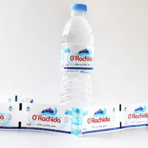 Waterproof UV Clear Printed PVC/PET Heat-Shrink Labels for Mineral Water Bottles