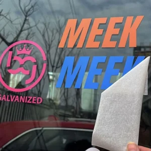 Waterproof UV-Printed Eco-Friendly Gloss-Laminated Vinyl Car Body and Window Decal