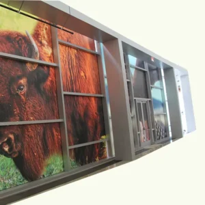 Waterproof UV-Printed Vinyl Window Covering Sticker with One-Way Vision