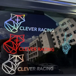 Waterproof UV-Resistant PVC Die-Cut Lettering Car Window Transfer Decals Windshield Banners and Bumper Stickers