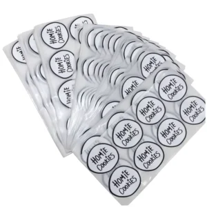 Waterproof UV Resistant PVC Die-Cut Logo Stickers