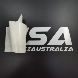 Waterproof Vinyl Die-Cut 3D Car Decals for Windows, Bumpers, and Windshields