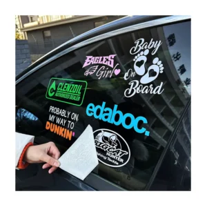 Weather-Resistant Custom Baby on Board Vinyl Transfer Car Window Decal