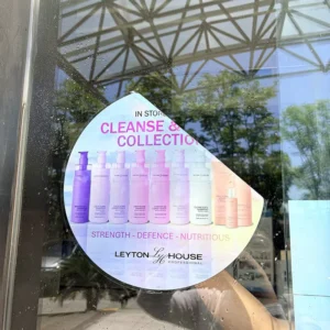 Weatherproof Custom-Printed Waterproof Shop Window Static Cling