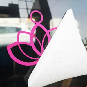 Weatherproof Precut Car Stickers Window Vinyl Decals Custom Logo Promotional Transfer Car Window Decal
