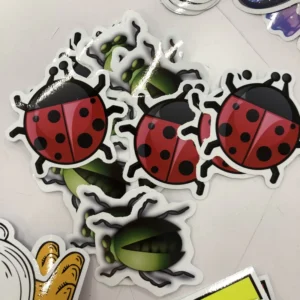 Weatherproof UV-Resistant PVC Die-Cut Vinyl Stickers