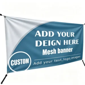 Weatherproof Vinyl Sign Banner for Street Display
