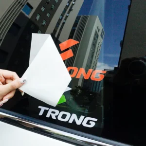 Custom Logo PVC Letter Transfer Decals for Car Windshields, Bumpers, and Windows Waterproof