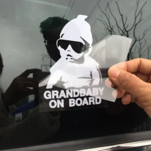 Weatherproof Waterproof Windshield PVC Custom Logo Letter Transfer Decals Car Bumper Window Vinyl Decals Car Stickers