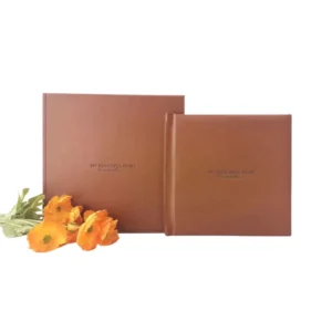 Wedding Album Set Leather Album Cover with Case