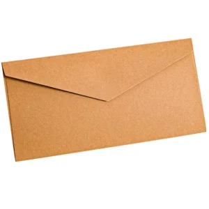 Western-Style Thickened Gilded Ceremony Invitation Envelope