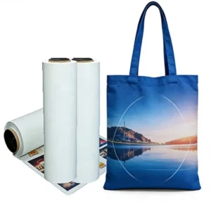 White A4/A3 Sublimation Transfer Paper for Textiles and T-Shirts with High Color Retention, 29-40gsm, 110inch Width