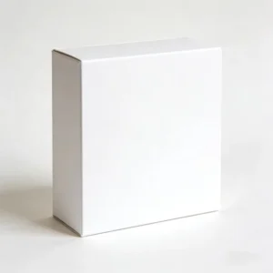 White Cardboard Paper Boxes Lightweight Recyclable for Gift Packaging and Food Storage